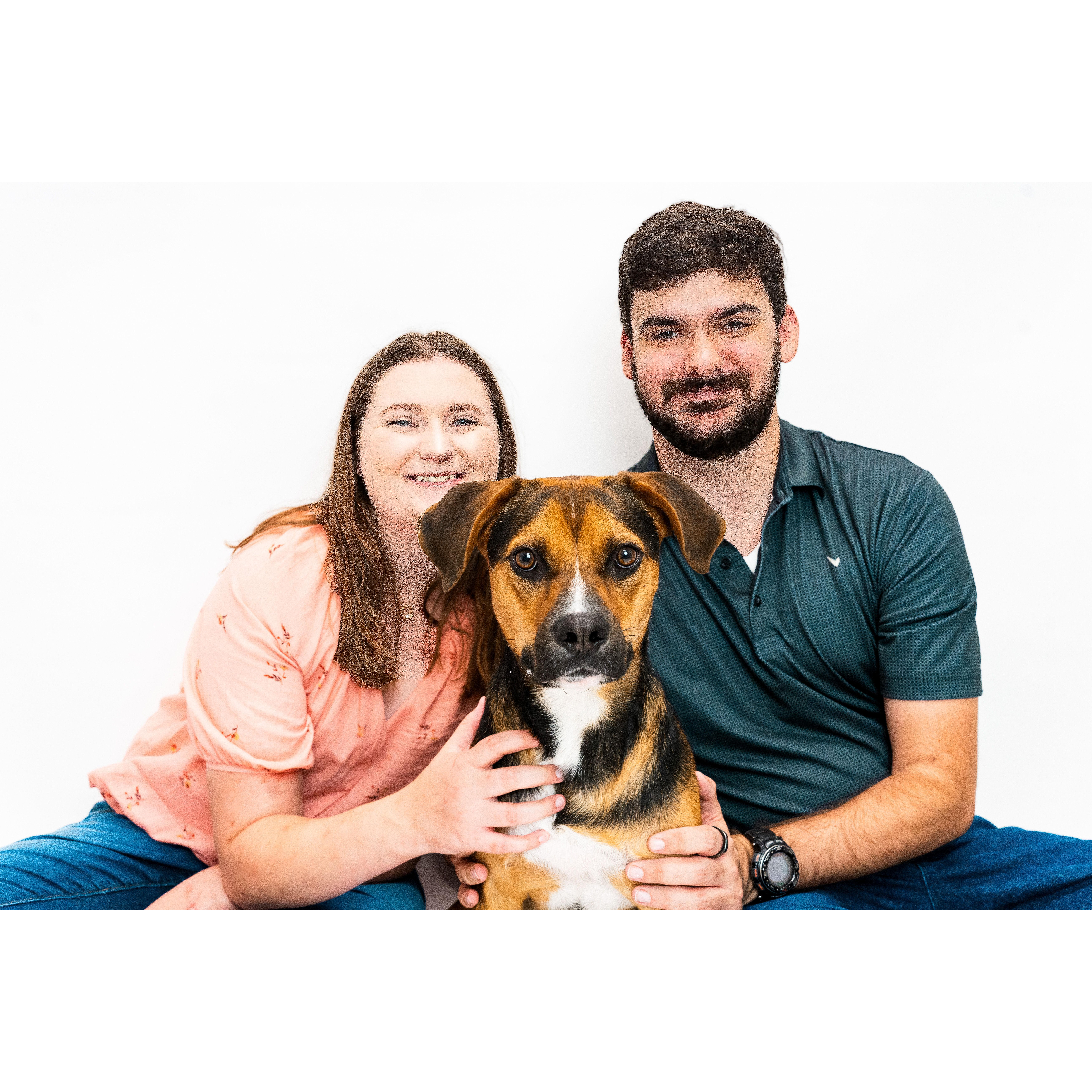 The newest addition to our family, Koda!