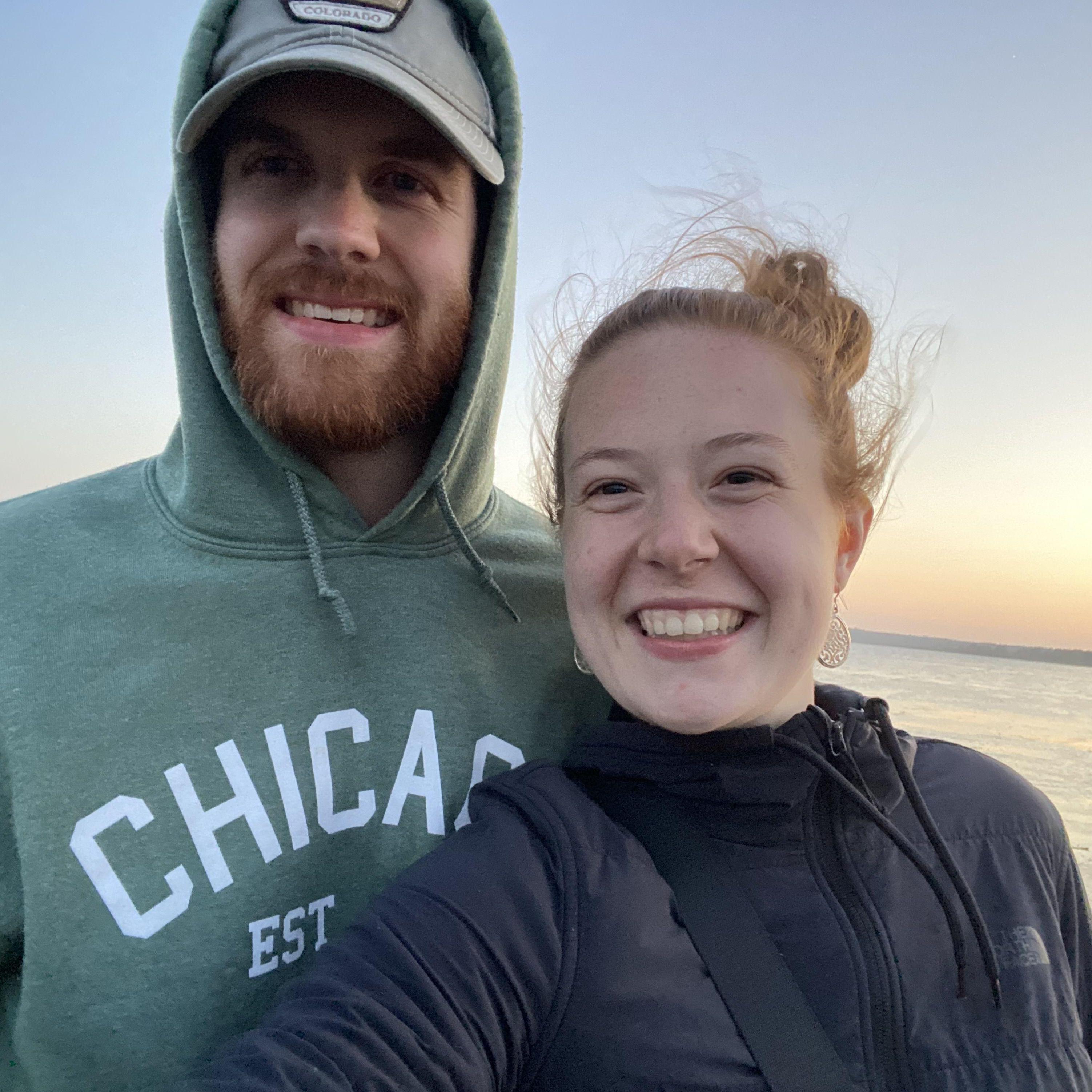 We visited the coast of the Pacific Ocean near Bellingham, Washington and walked out as far as we could!