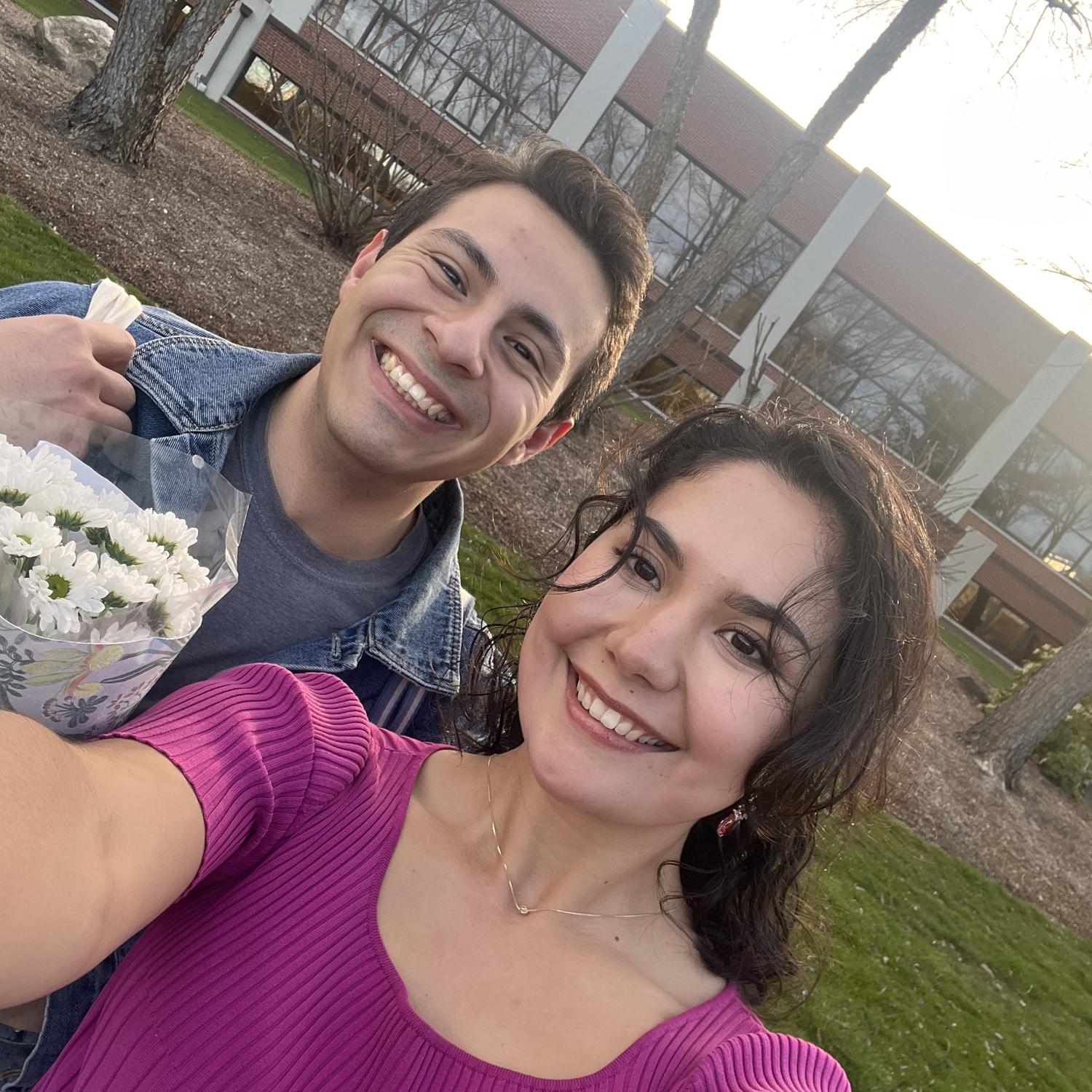 Jolie bought Jacob flowers for the first time …