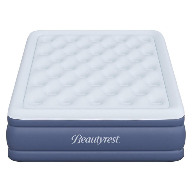 Beautyrest Supreme Air 17" Queen Air Mattress with Auto Shut-Off Built-In Pump