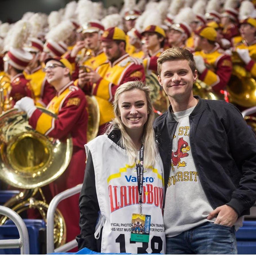 Driving all the way down to Texas just to take a photo, ain't that something. (Alamo Bowl - 2018)
