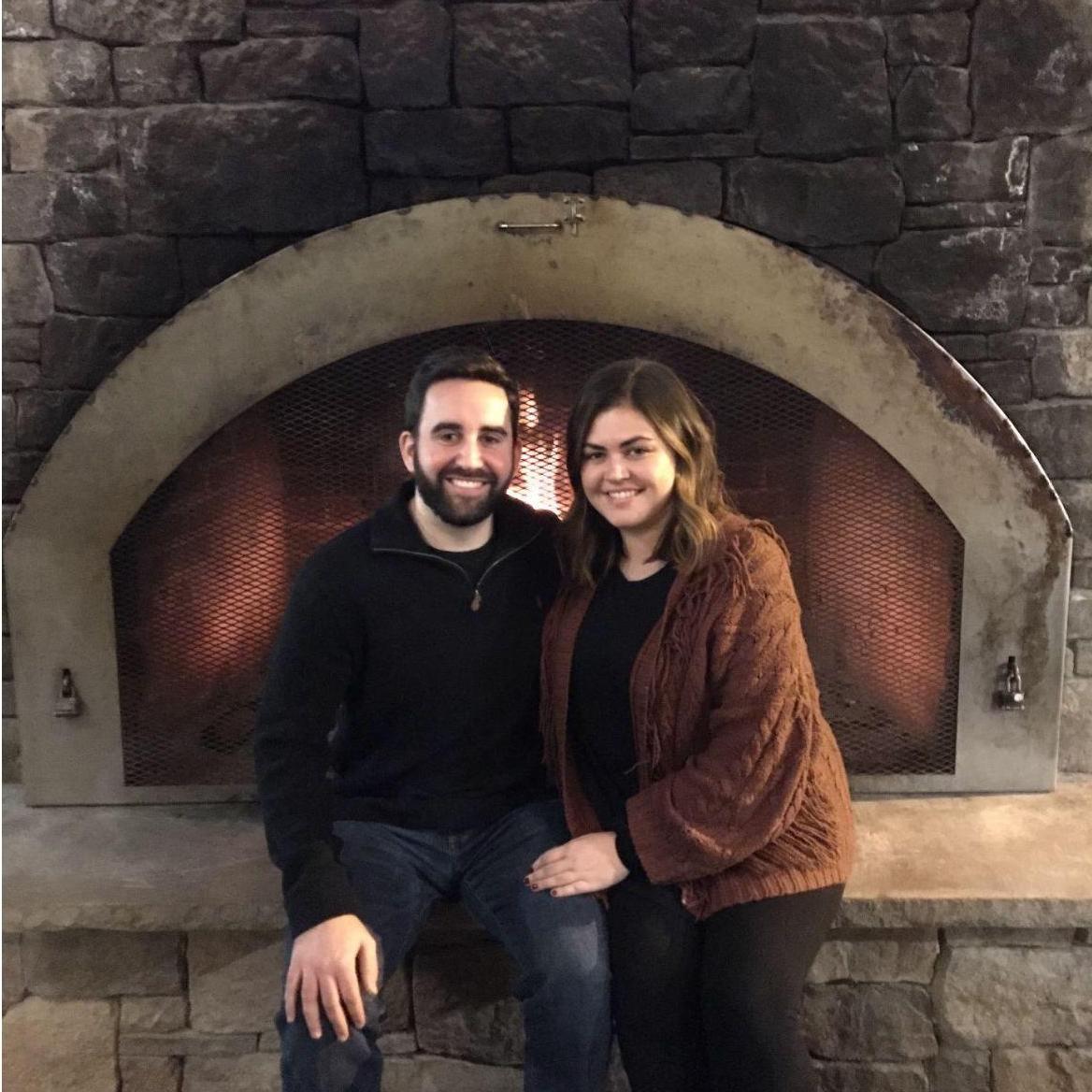 Zach and Sydney on one of their first Ocean City trips together in 2019