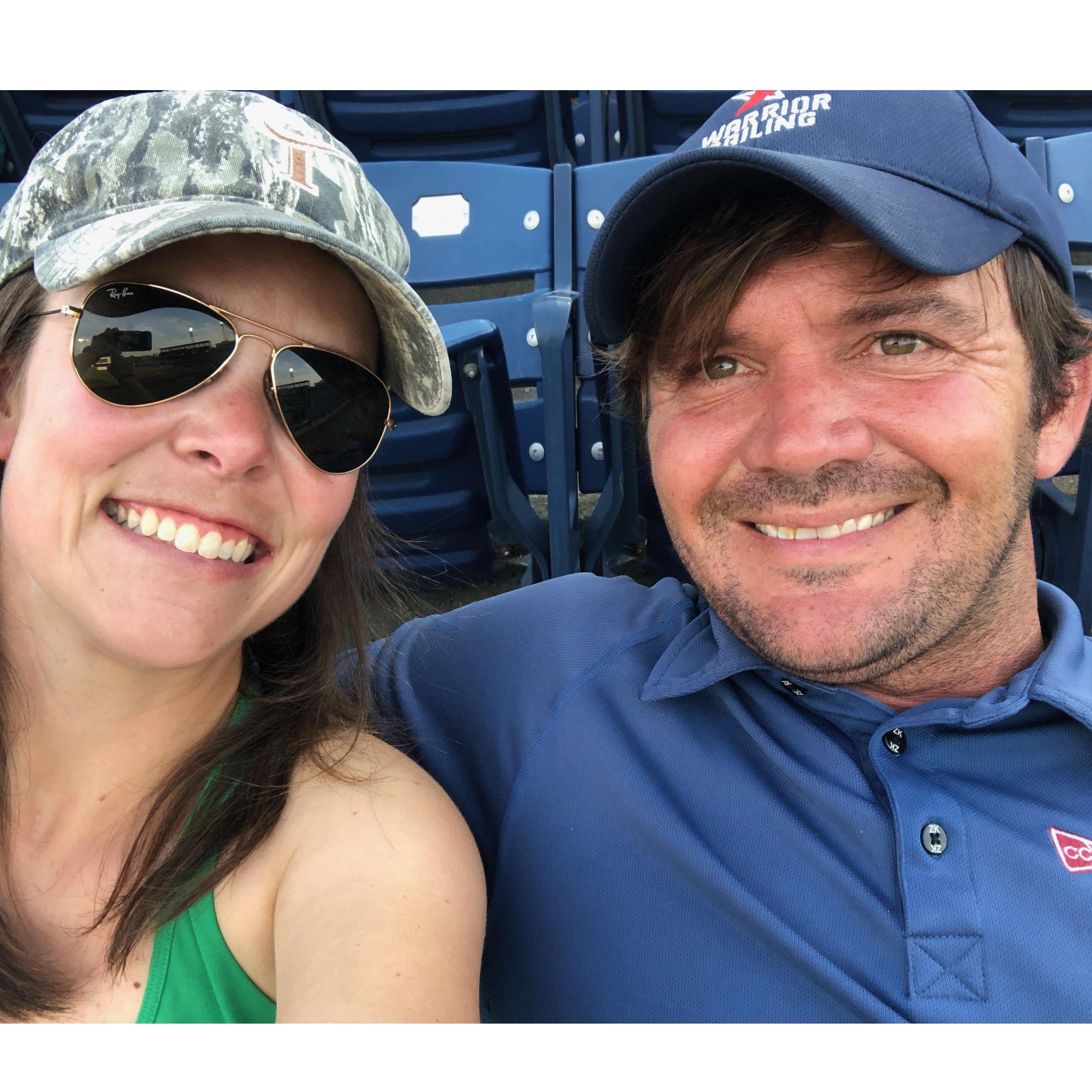 Go Tides!!  Went to a game of the local minor league baseball team here in Norfolk.