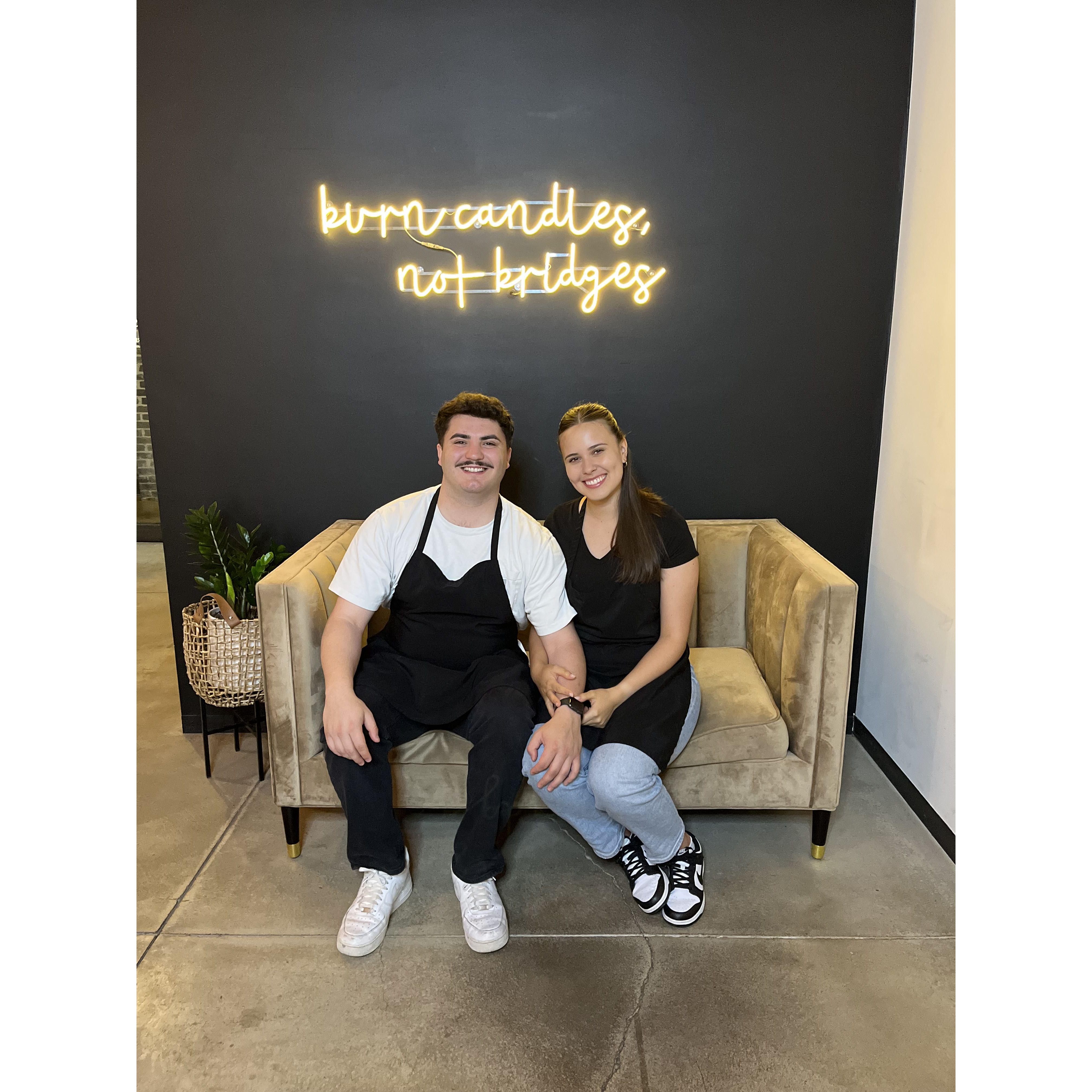 Candle making class 🕯️