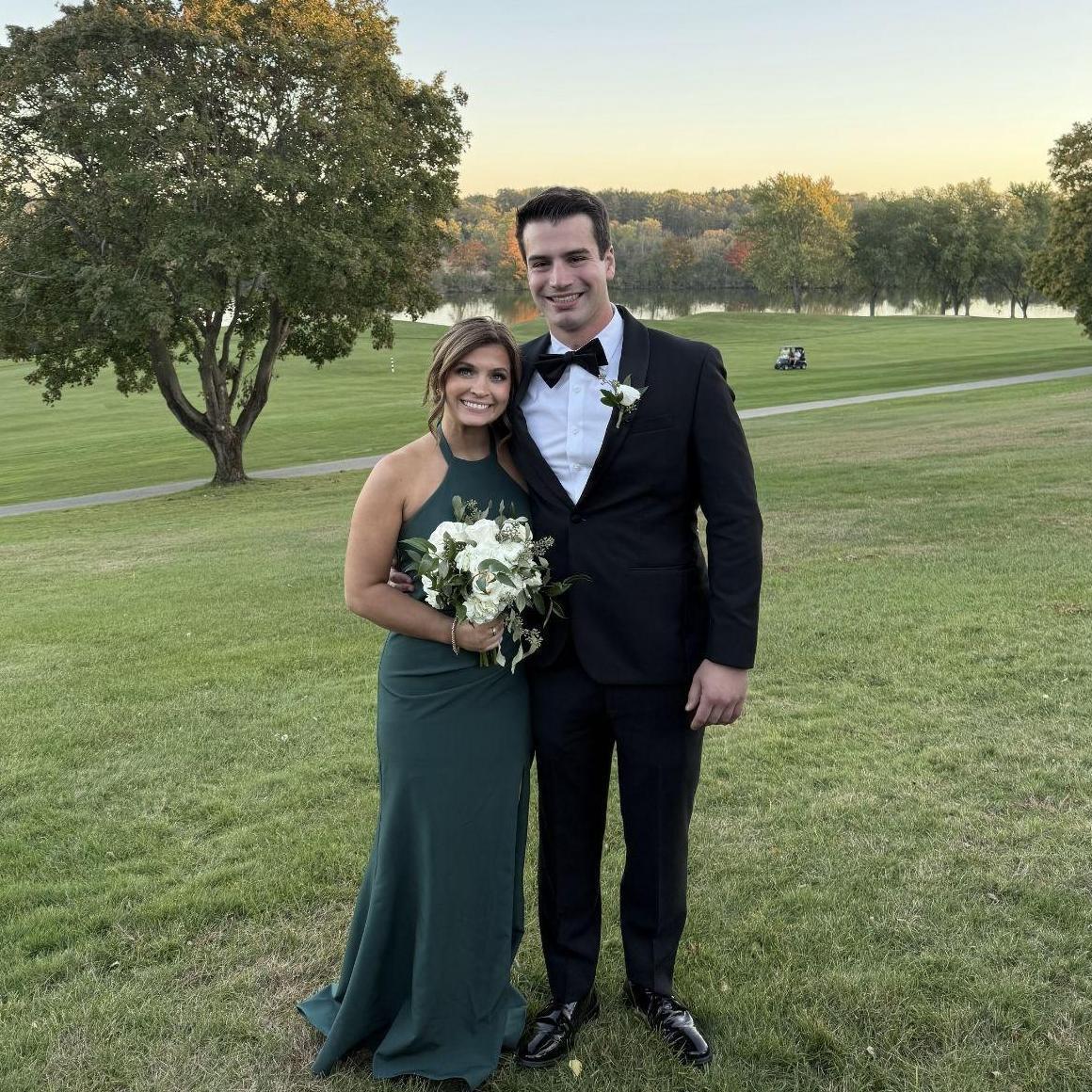 Both stood up in our best friends' wedding at the Grand Geneva