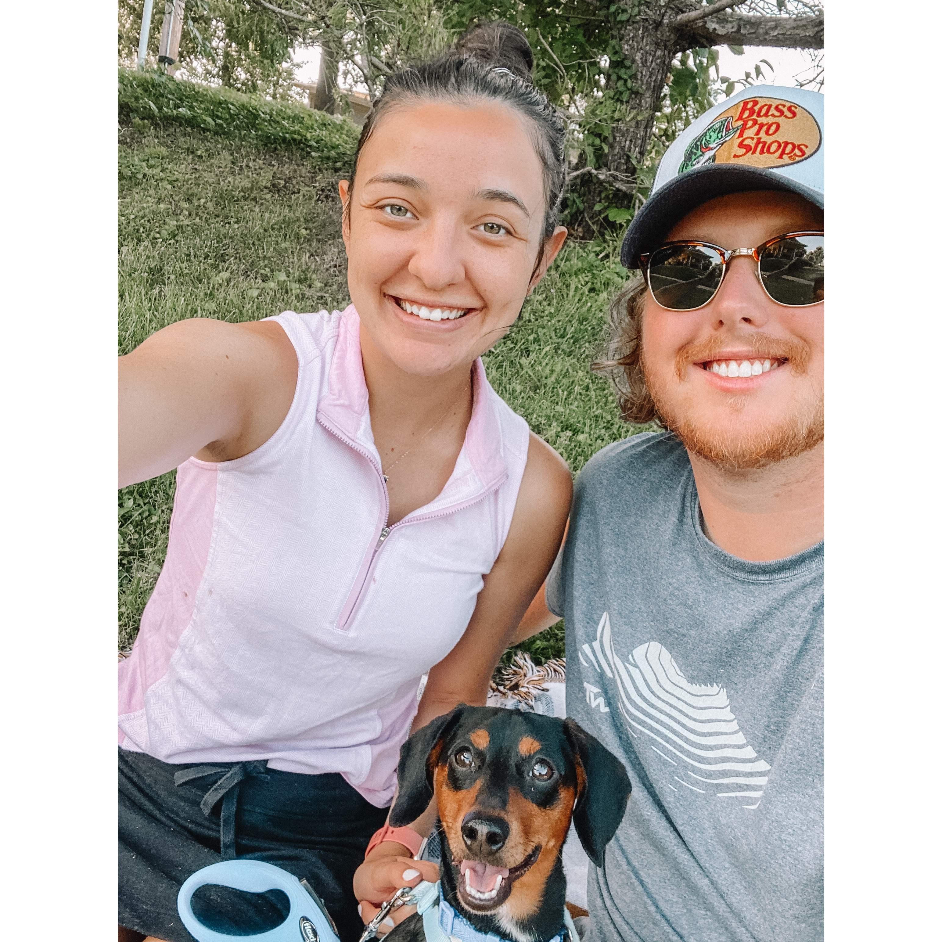 Walk with teddy at Dogwood Park 2022