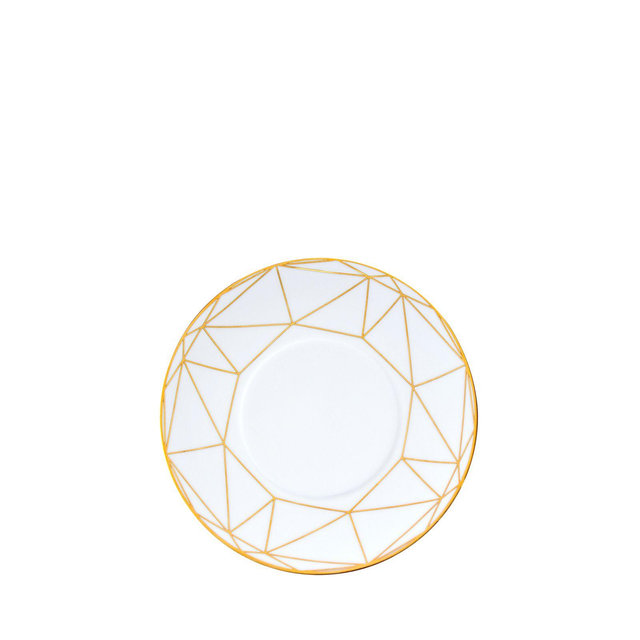 Prouna Gem Cut Bread & Butter Plate