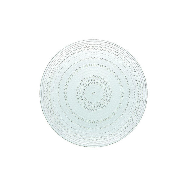 Jupiter Beaded Glass Dinner Plate, Sage, Set of 4