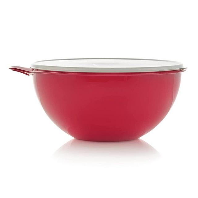 TUPPERWARE Brand Thatsa Large Prep & Storage Bowl, 7.8L (32 Cup) - Dishwasher Safe & BPA Free - Airtight, Leak-Proof Food Container with Lid - Sturdy & Lightweight
