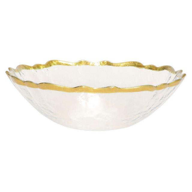 viva by VIETRI Baroque Glass All Purpose Bowl
