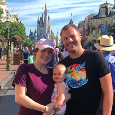 Our second trip together to Disney with our 6 month old, and Eric's missed proposal opportunity :).
