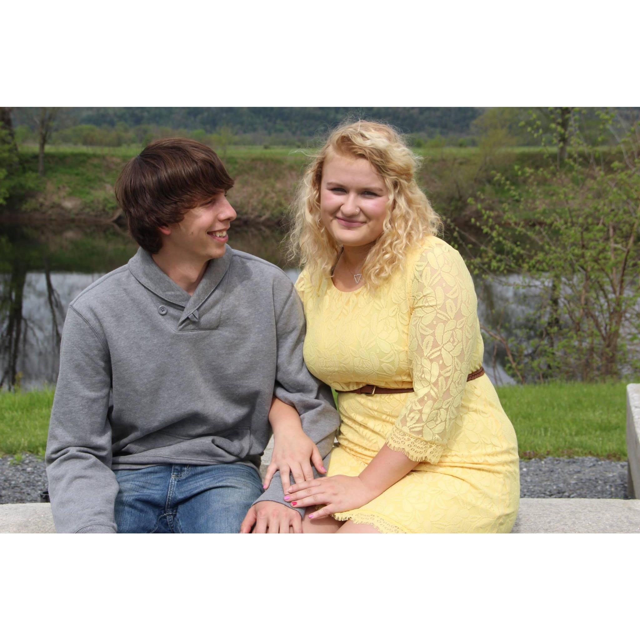 First photoshoot together