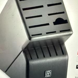 Wüsthof 17-Slot Knife Block-BLACK