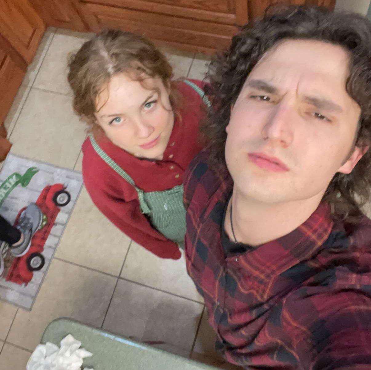 Kaylie and Logans first Christmas together