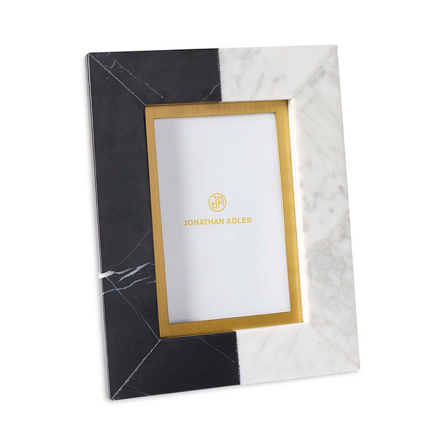 Jonathan Adler Marble Canaan Frame, 4" x 6"