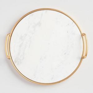 Marble and Gold Tray