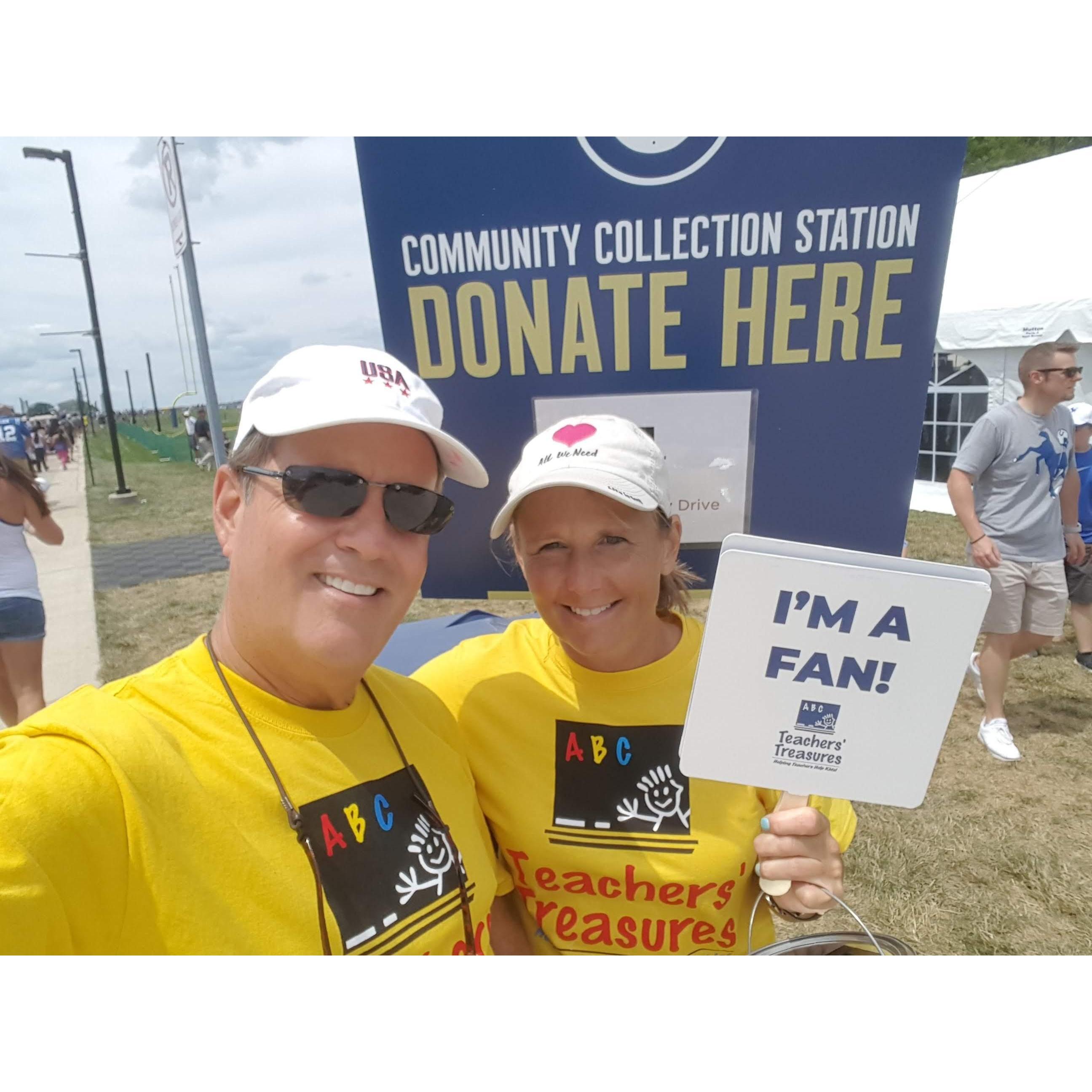 Volunteering is in our blood.