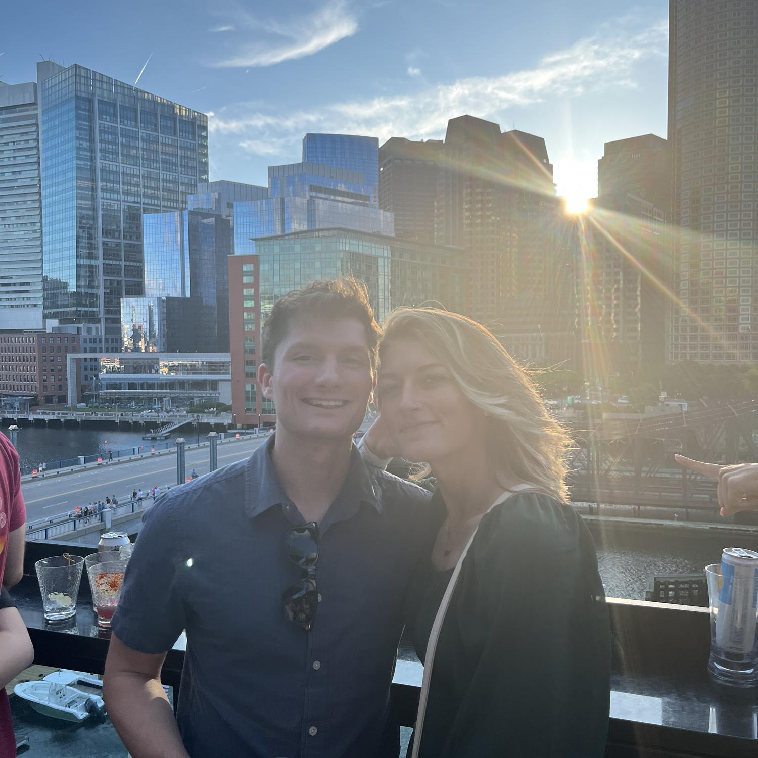 One of our favorite Boston bars - Lookout Rooftop Bar