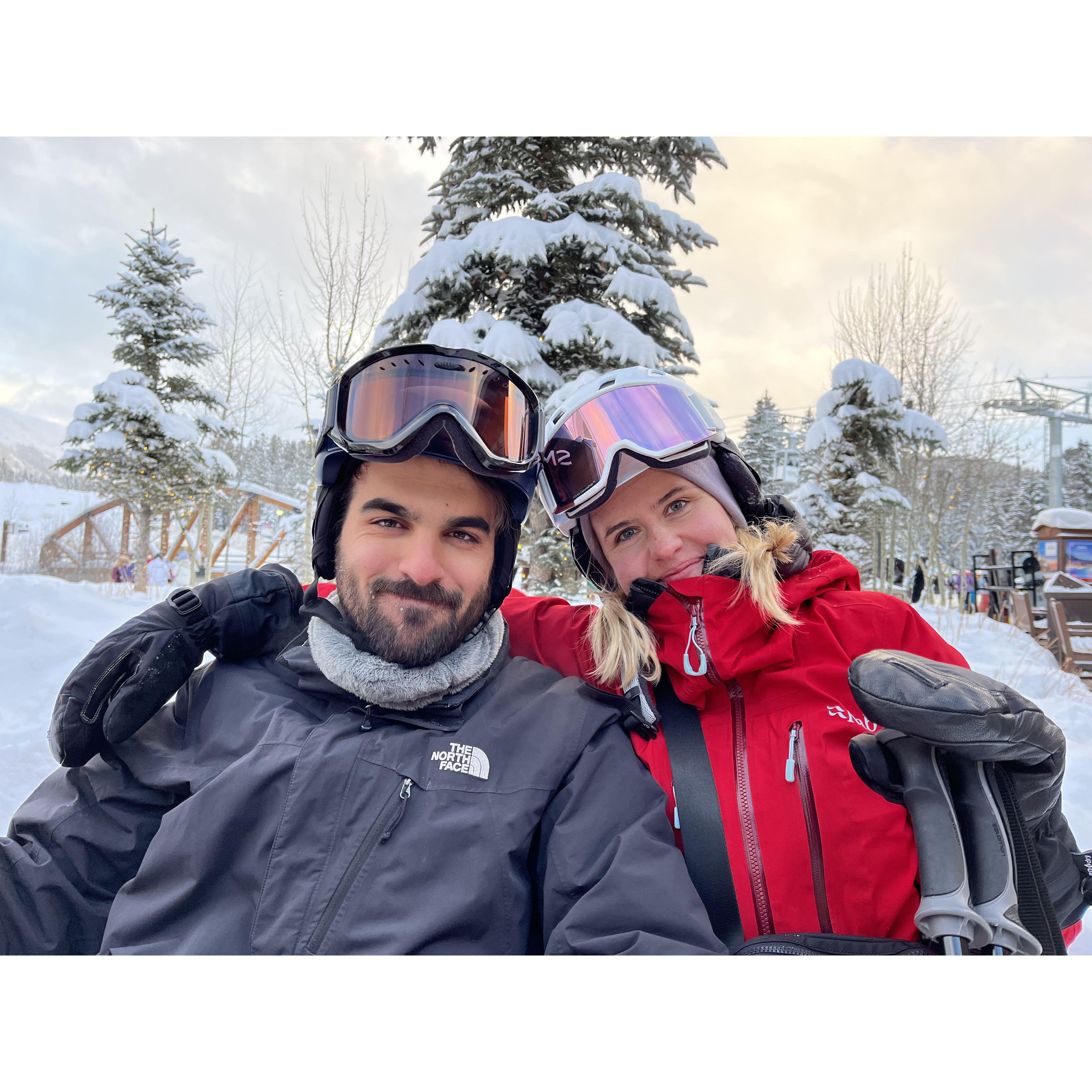 2023: What are we up to? Mostly skiing and wedding planning :)