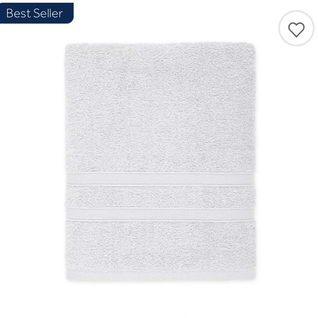 Simply Essential™ Cotton Bath Towel in Grey