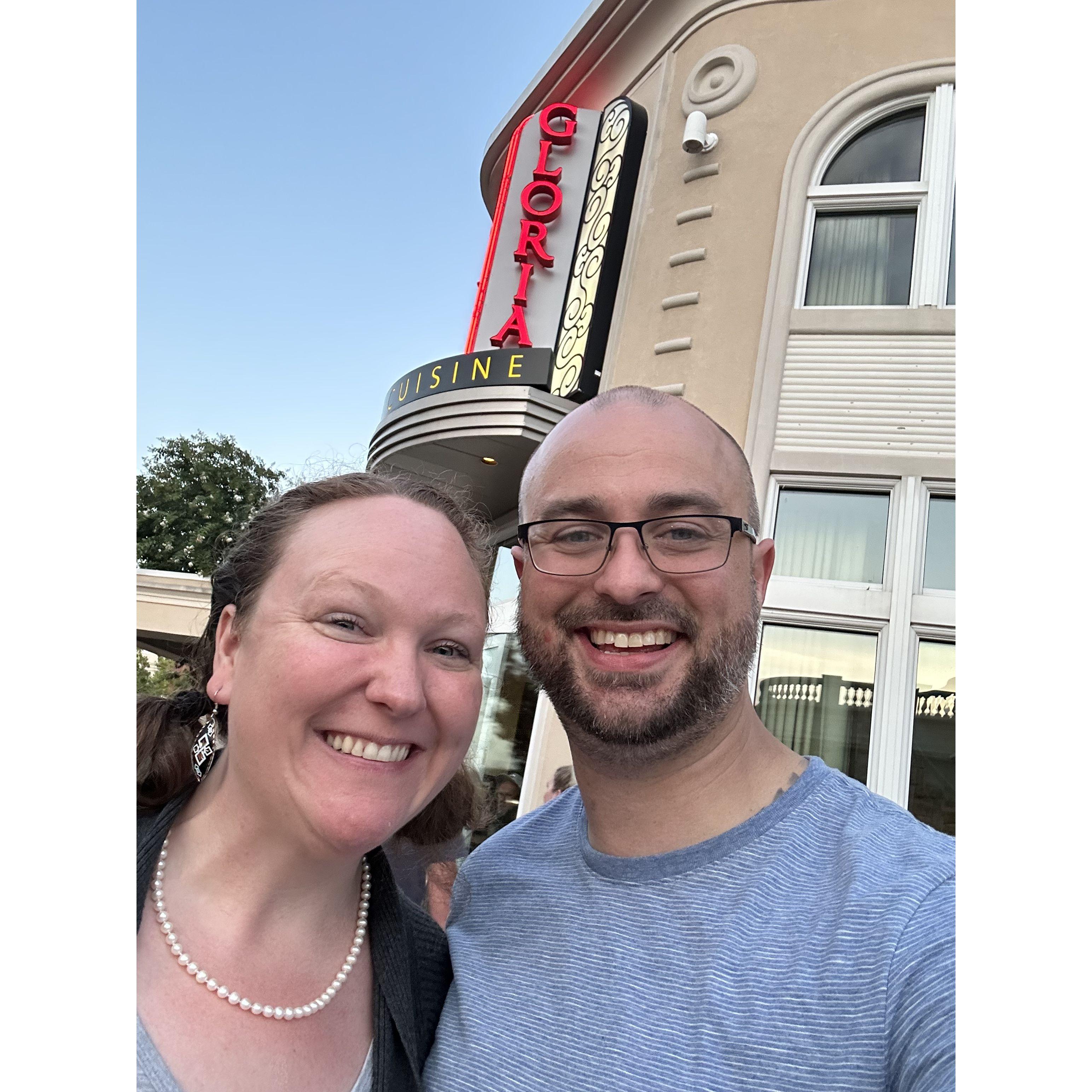 DFW date night at Gloria’s.