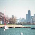 Lake Michigan & Montrose Harbor