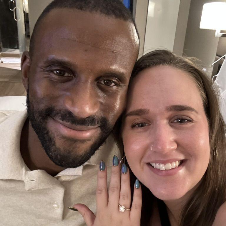 Shortly after Maia said YES!!! April 2024