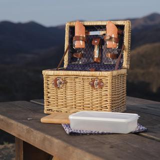 2-Person Napa Botanica Wine & Cheese Basket