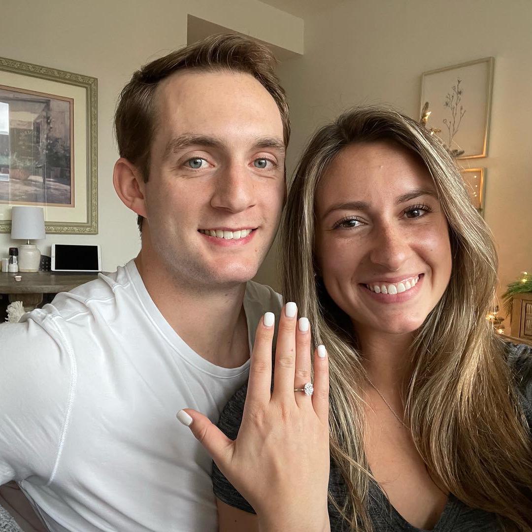 November 13, 2022. Just engaged! Home.
