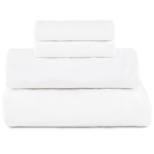 Bokser Home 100% French Linen Sheet Set - Queen