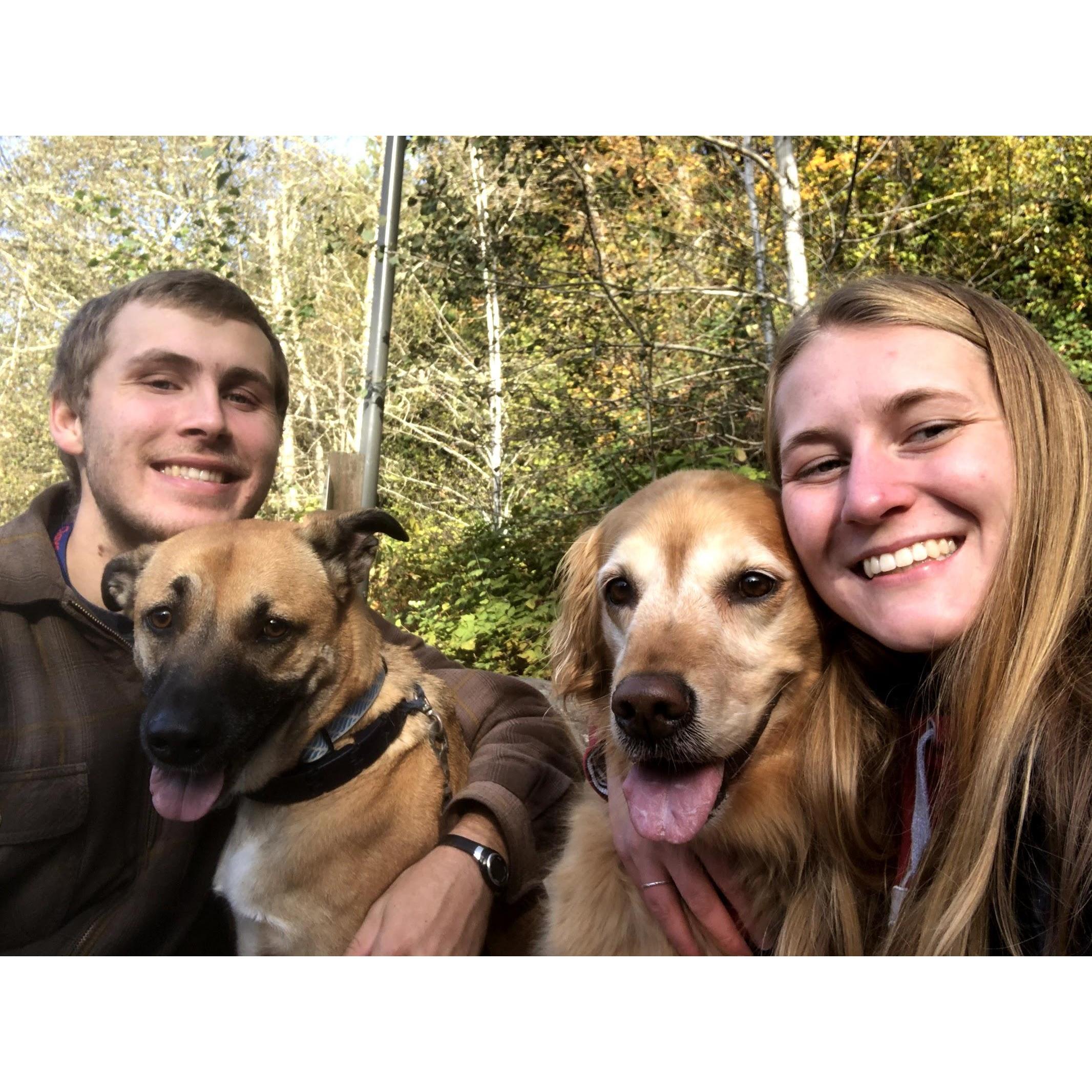 The weekend before Payton left for basic training, November 2020.
