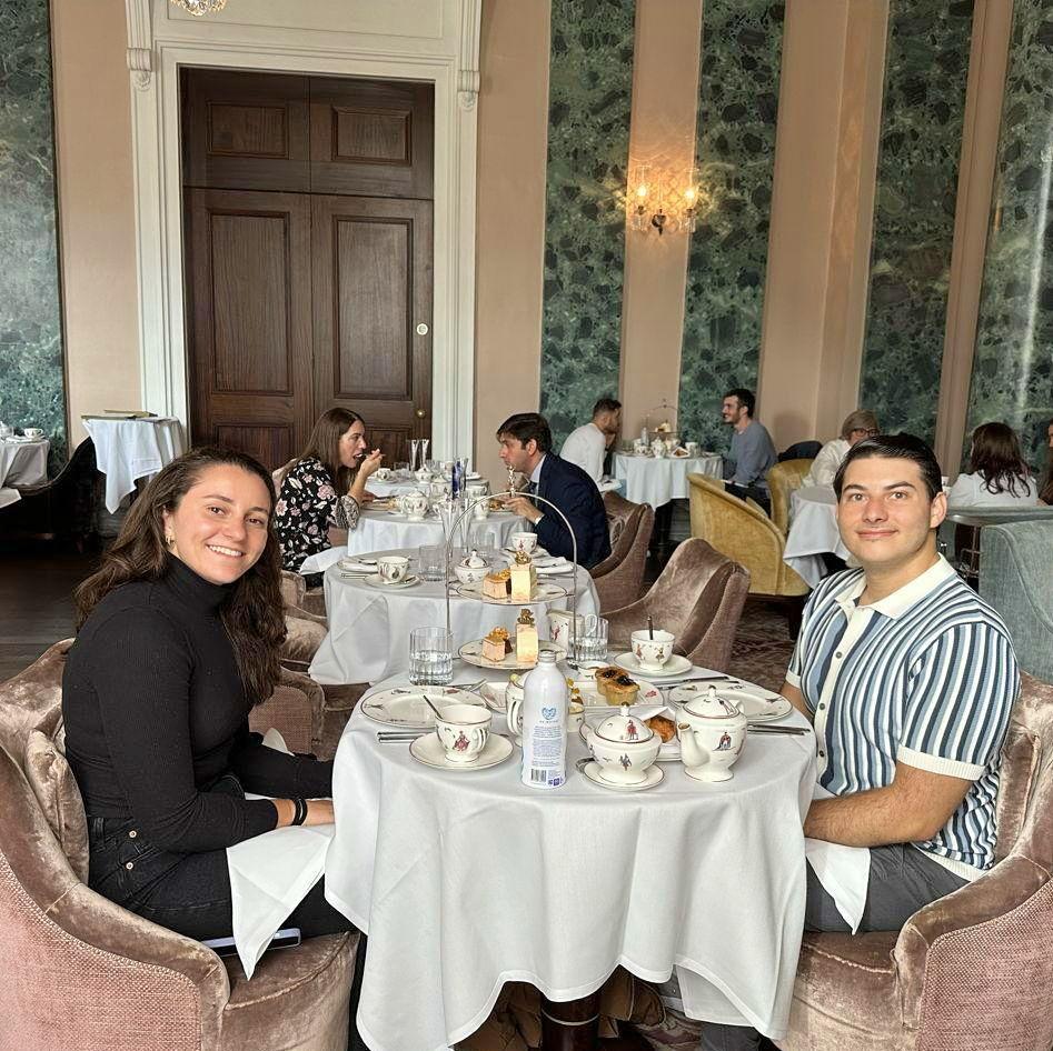 Tea time in London