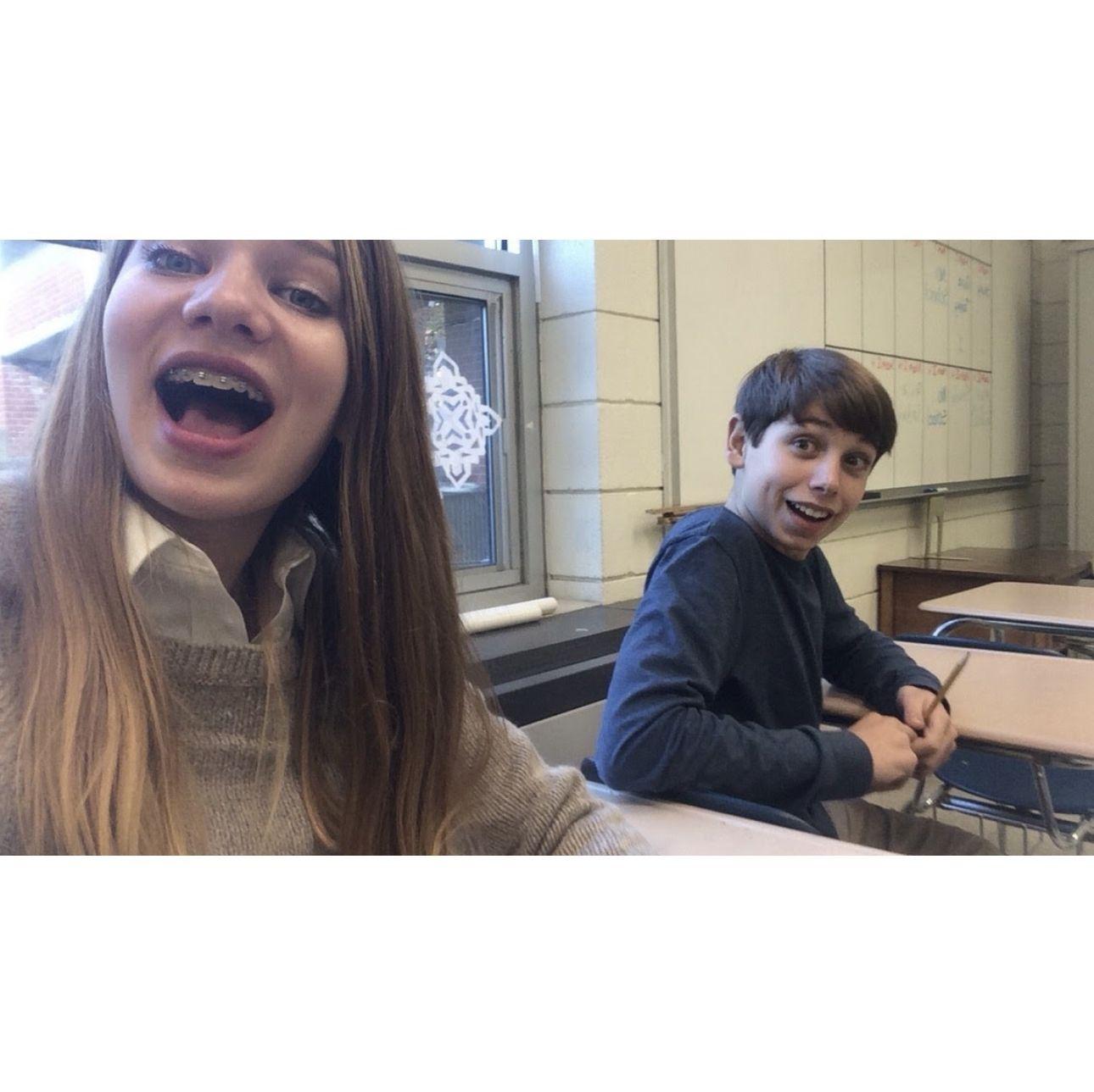 Freshmen in high school at CHHS