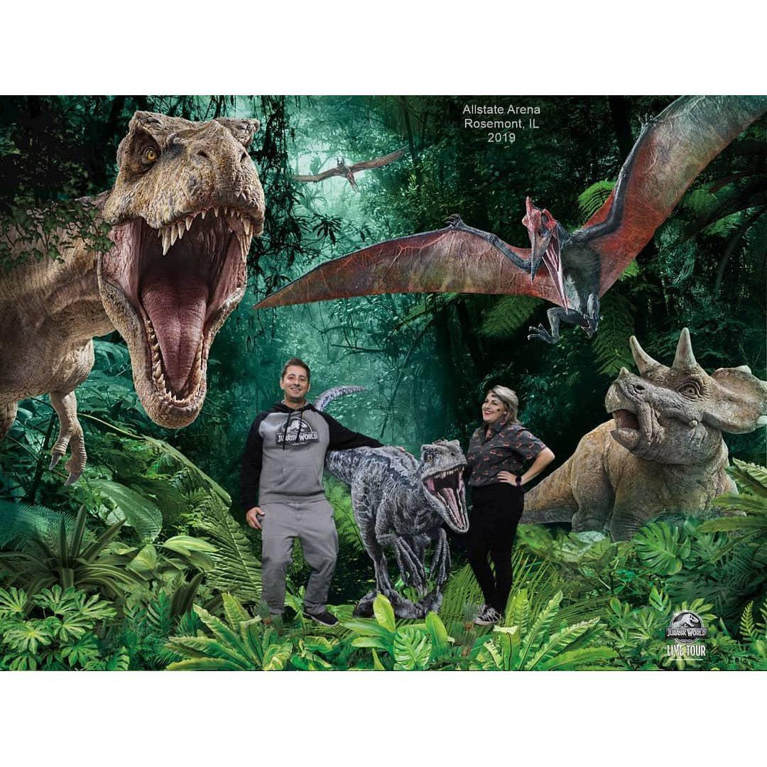 Jurassic World Live for Eddie's birthday 