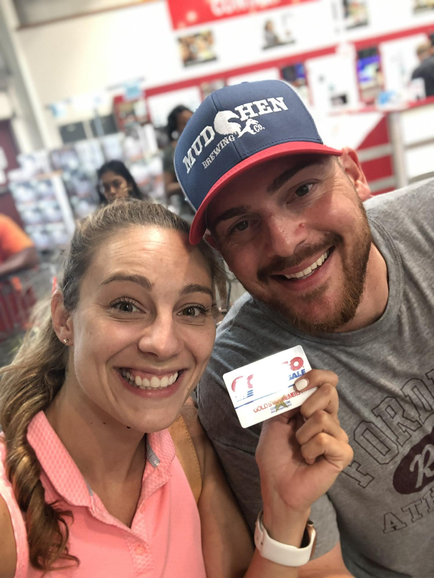 When we moved in together, we thought it was only appropriate to get a COSTCO membership!