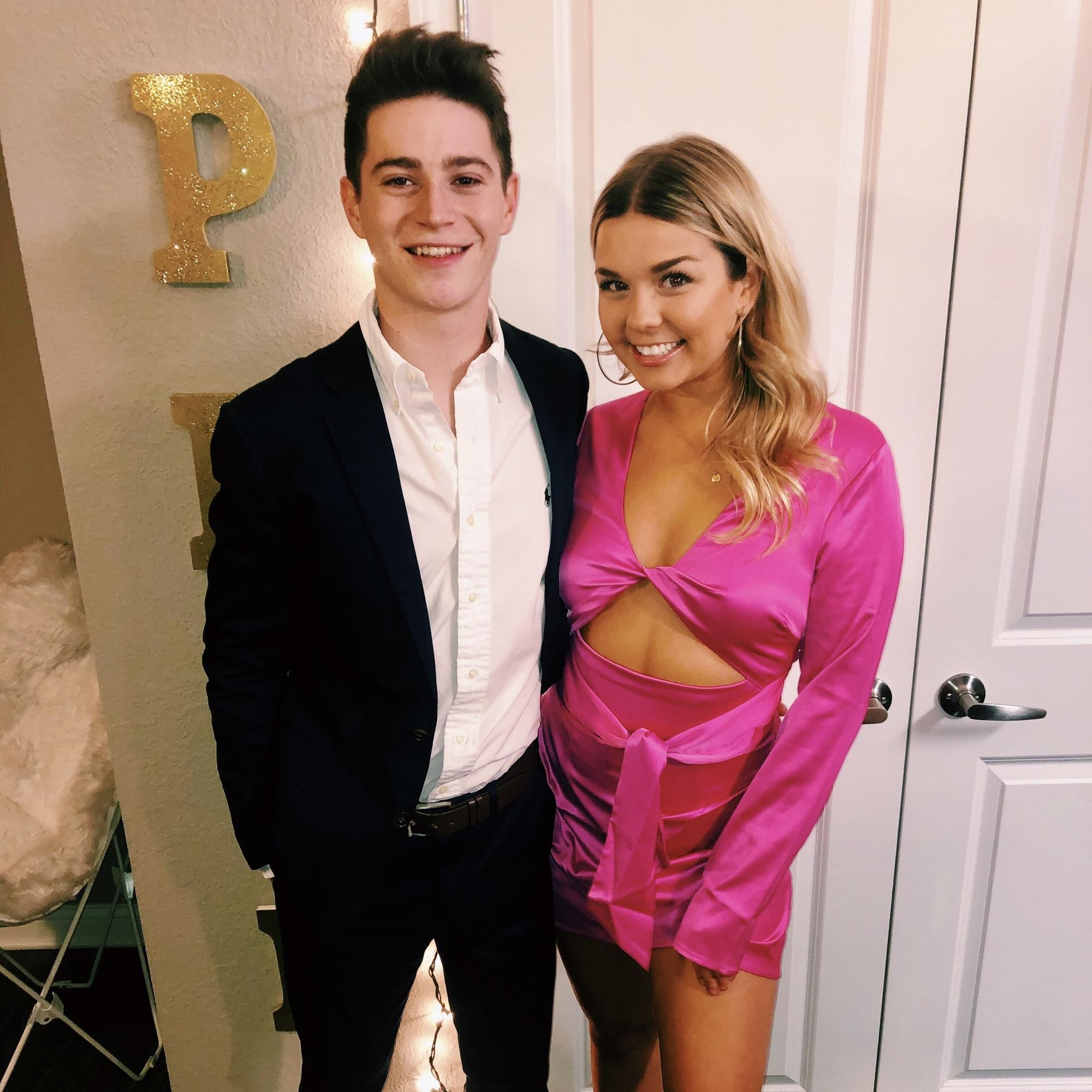 2019 Gphi formal, one of many date parties we attended together!