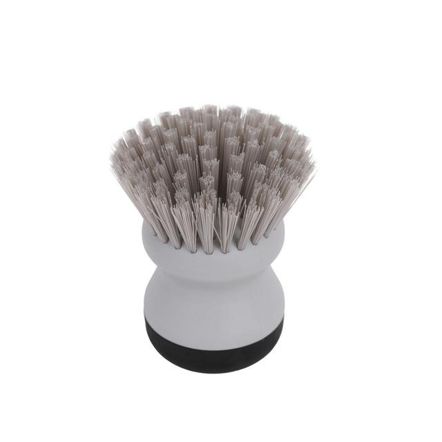 Simple Essential™ Round Handle Bristle Dish Brush in Black