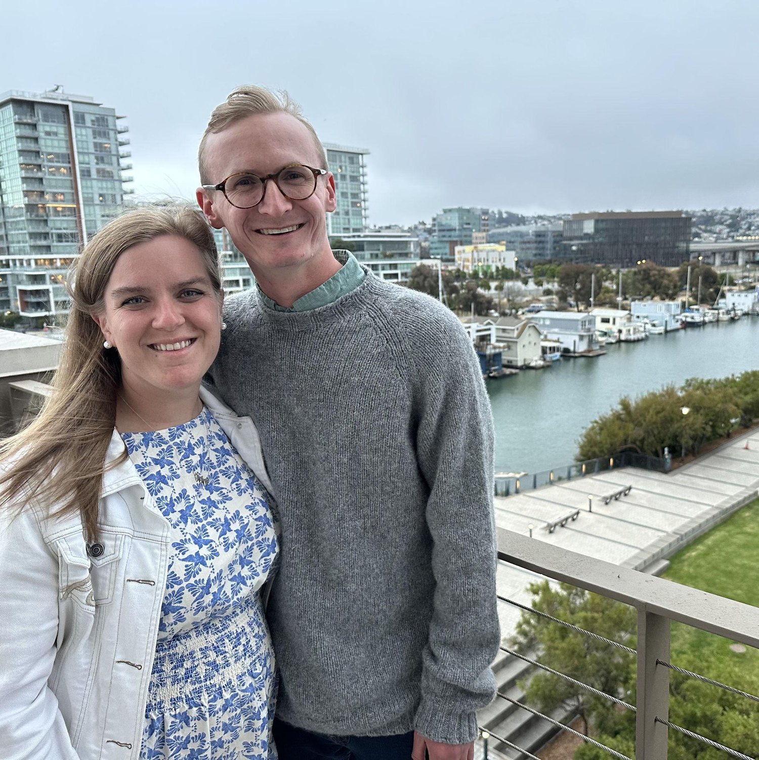 Visiting Max's family in San Francisco