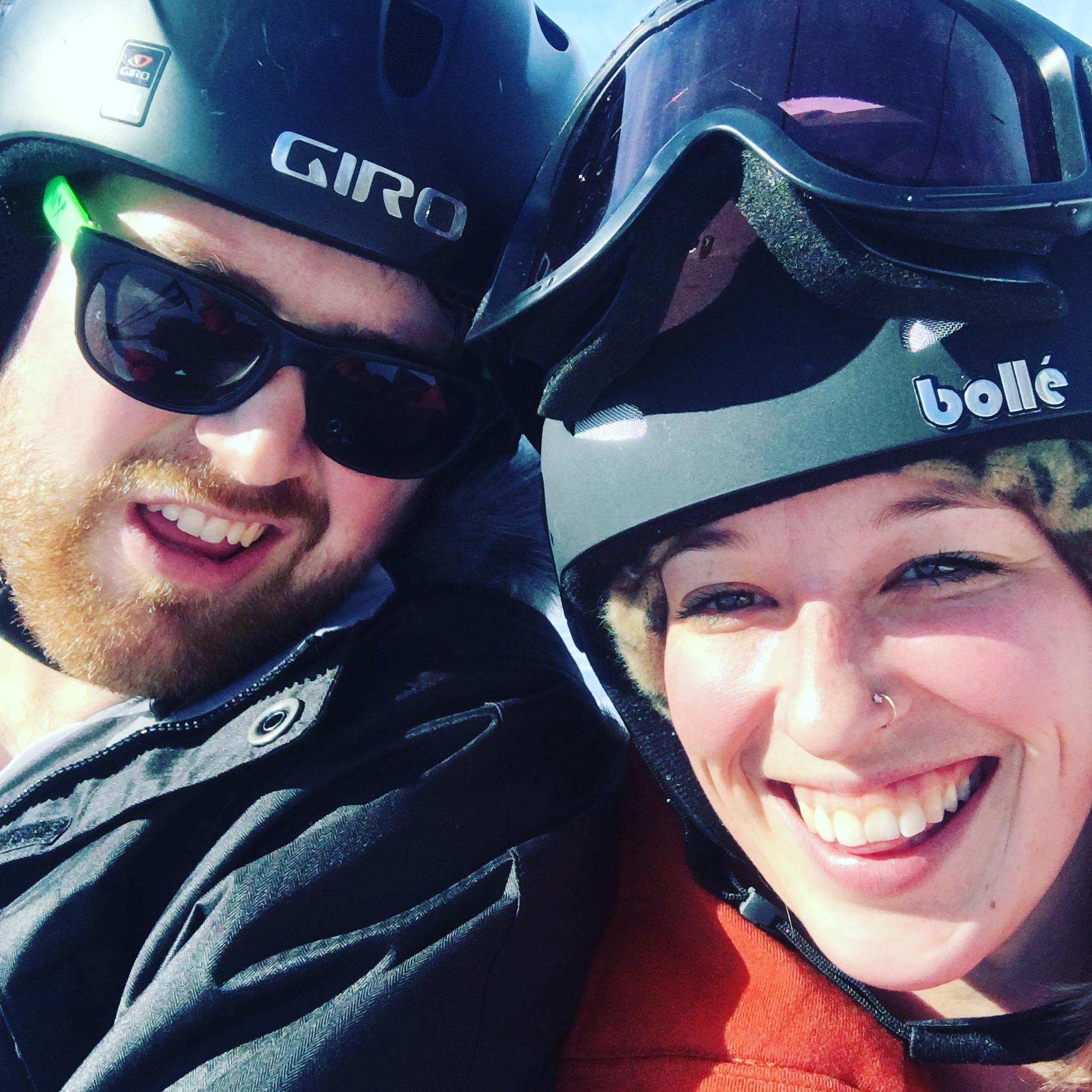First ski trip together