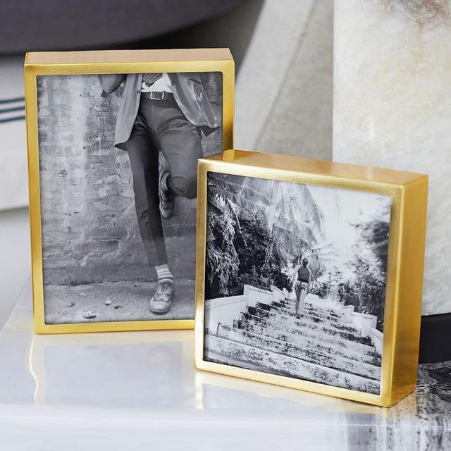 Hagen Picture Frames - Brass