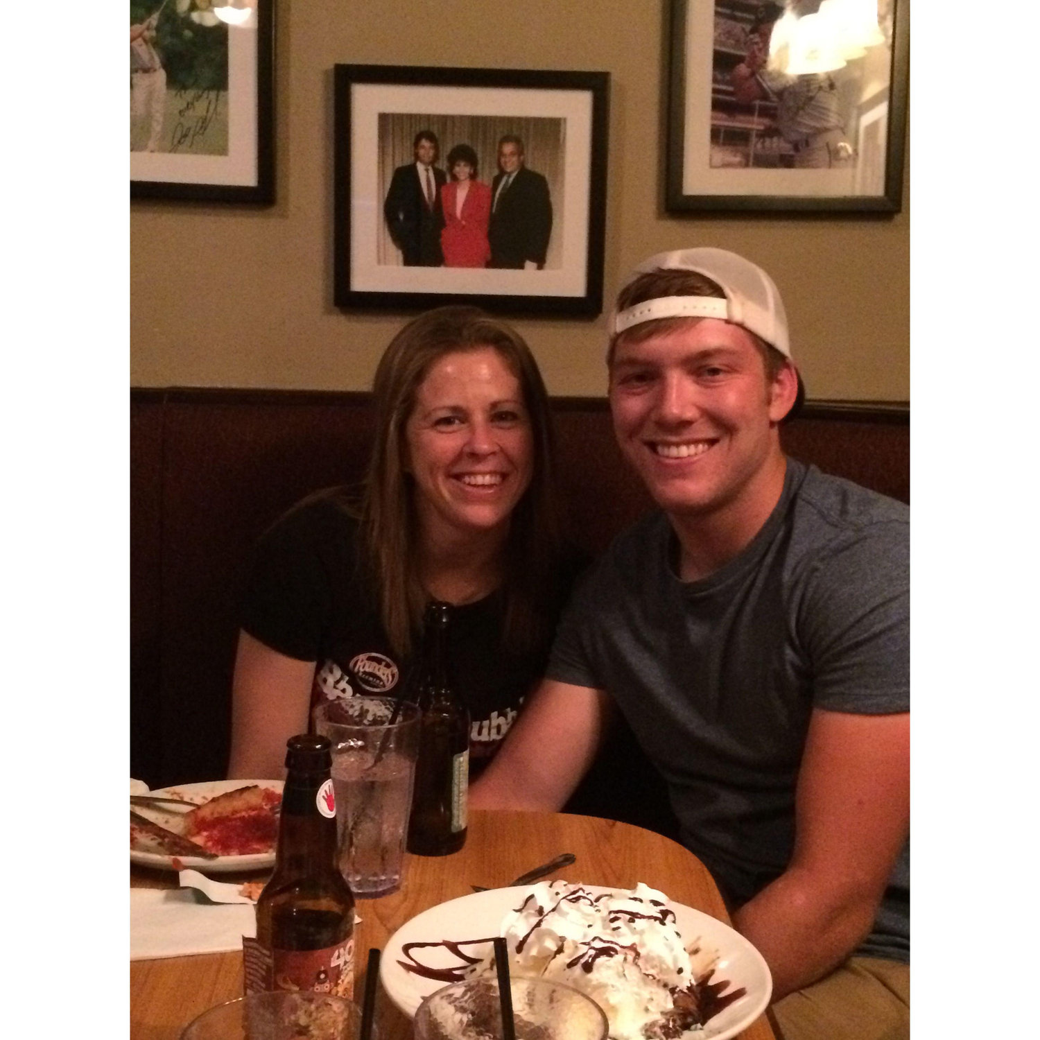 Bob's birthday a few months after we started dating in 2015
