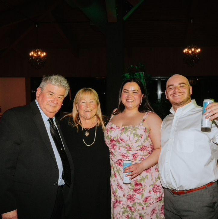 At Mara and Ben's wedding in PA