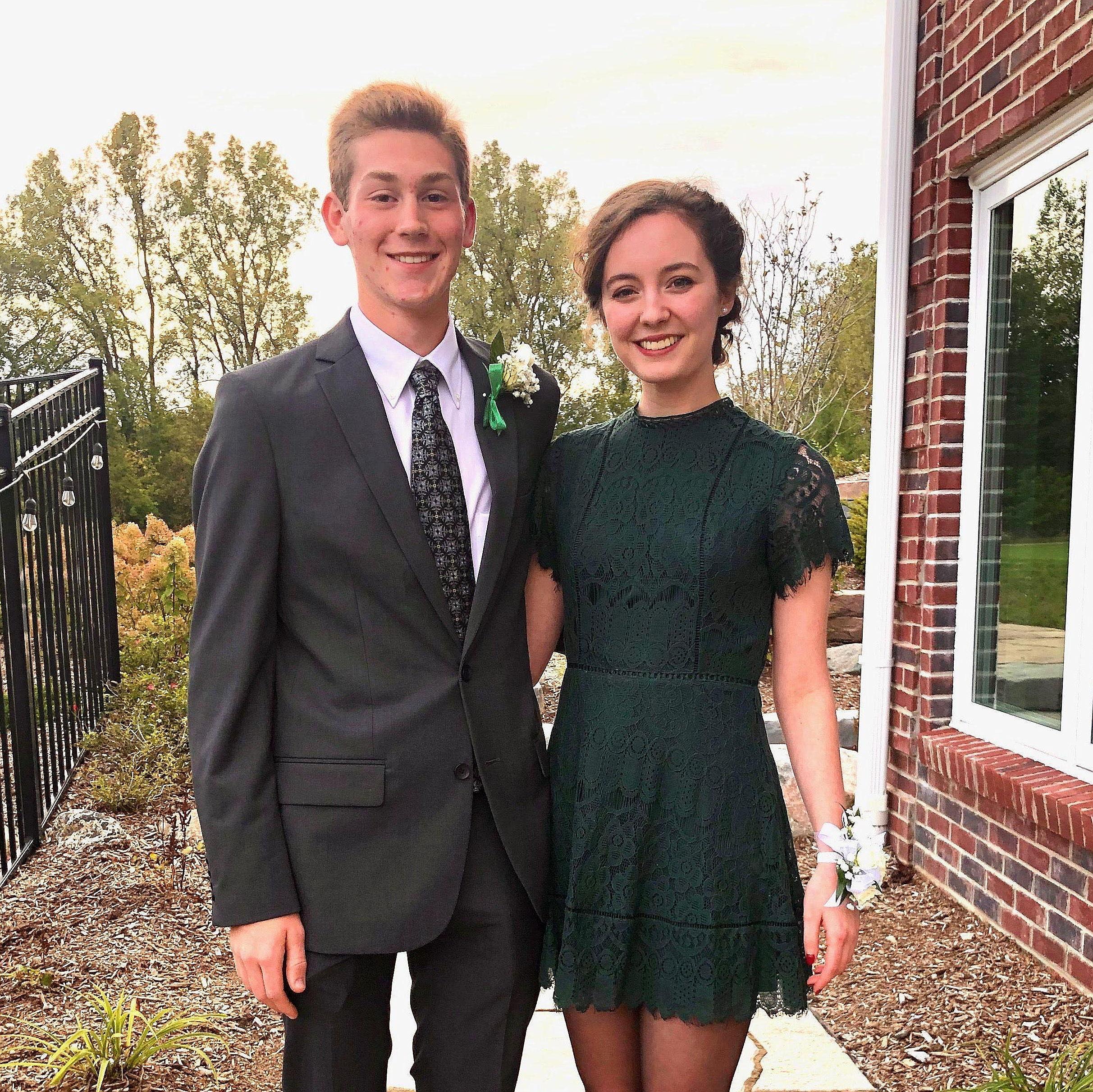 The first high school dance we went to together! Fall 2019.