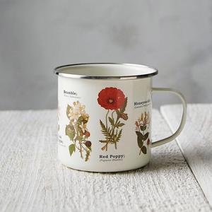 Enamel Wildflower Mug