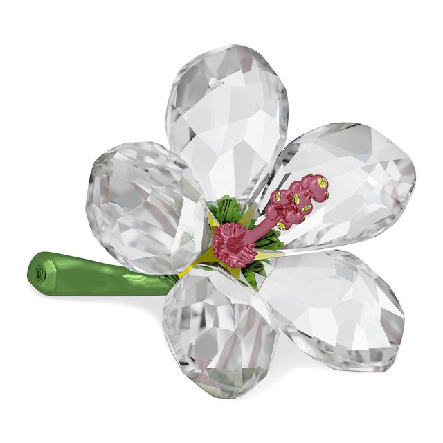 Swarovski Florere Collection Hibiscus Crystal Figurine