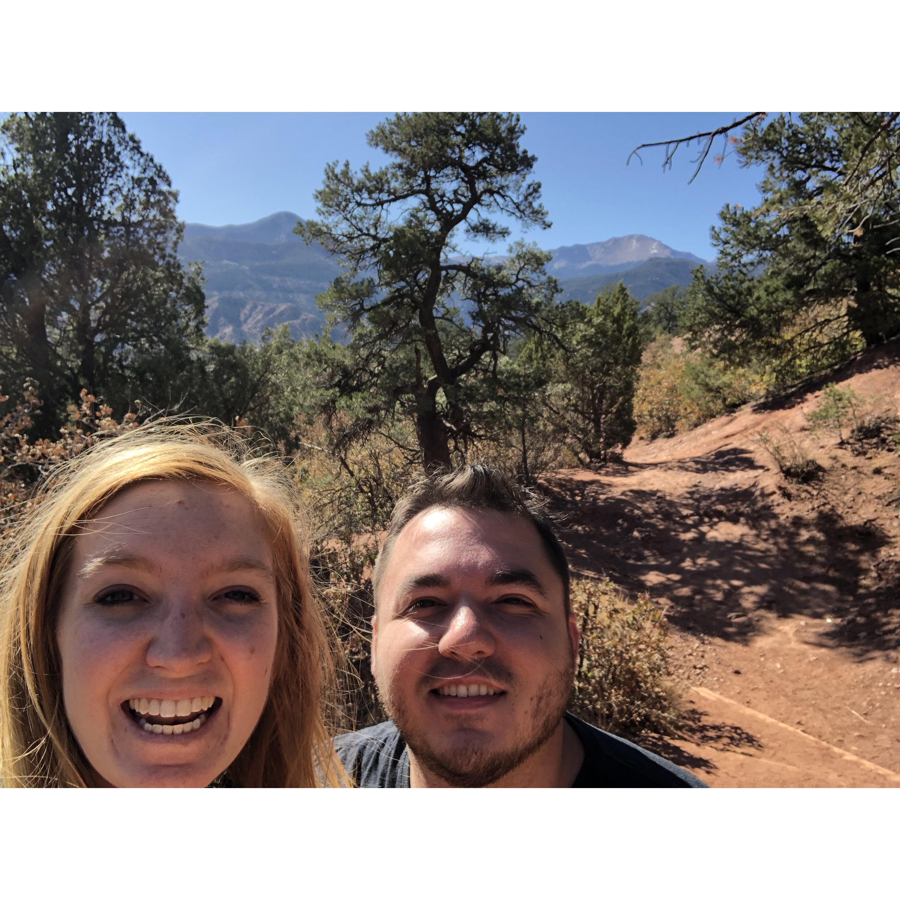 Jake's first time to Garden of the Gods. October 2019