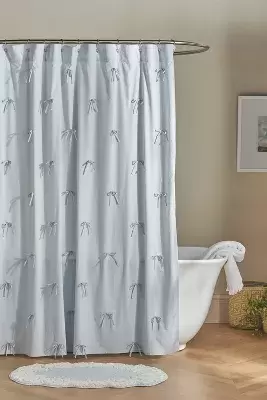 Bow Shower Curtain