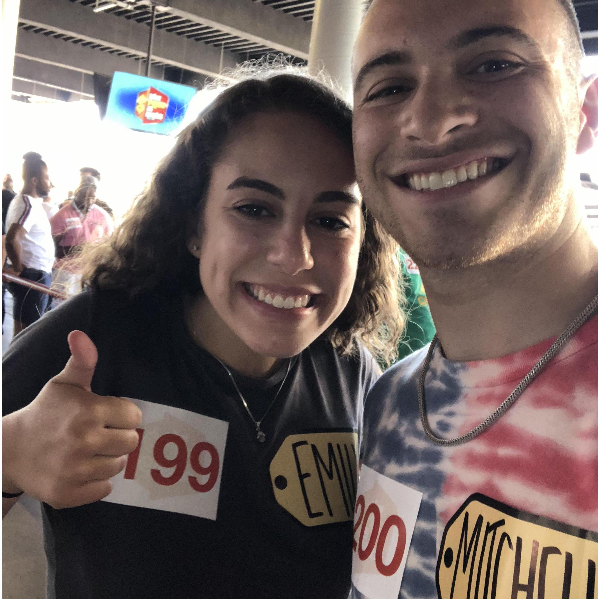 Live audience members on The Price is Right (8/5/19)