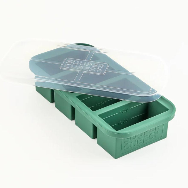 Silicone Freezer Trays - One Cup / Kale