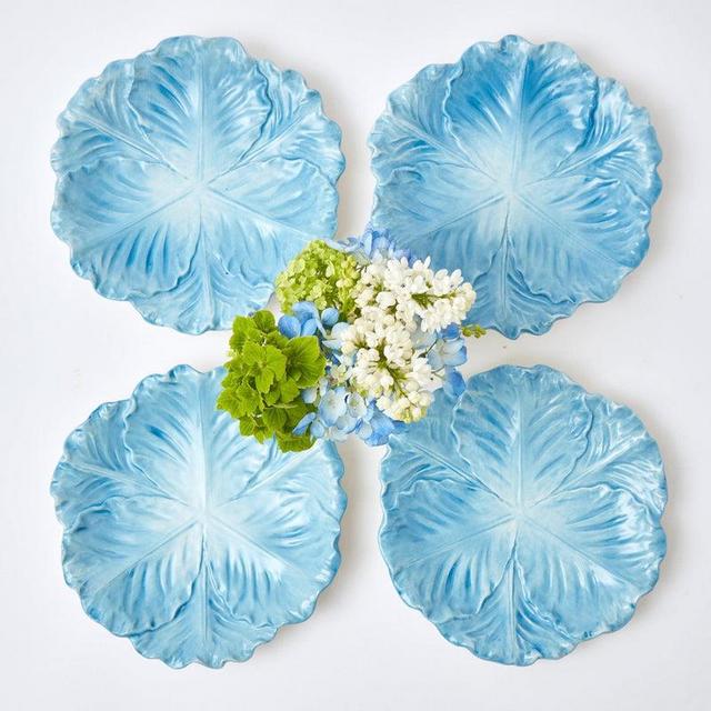 Serena Cabbage Starter Plate (Set of 4)